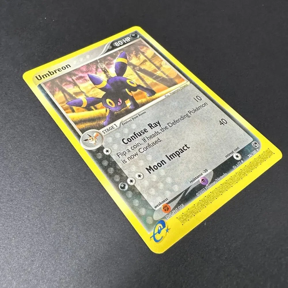 Pokemon TCG Umbreon EX Sandstorm 24/100 Rare Non Holo NM
